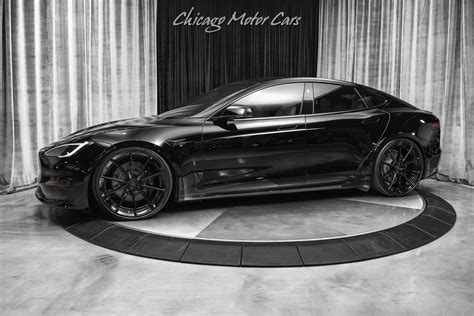 2022 Tesla Model S Plaid Carbon Fiber Loaded Autopilot Anrky Wheels