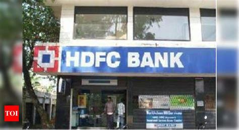 Hdfc Bank Q4 Net Profit Grows 20 To Rs 3374 Crore Times Of India