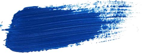 22 Blue Paint Brush Stroke Png Transparent