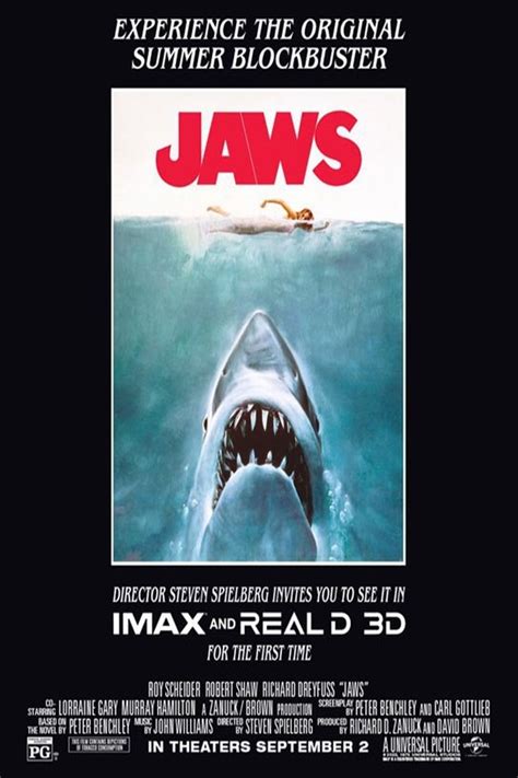 3d Jaws 1975 Movie Times Showbiz Baytown