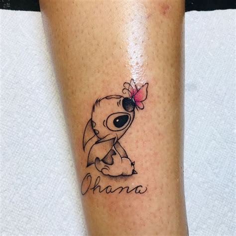 Ohana Stitch Tattoo Stitch Tattoo Body Art Tattoos Disney Stitch Tattoo