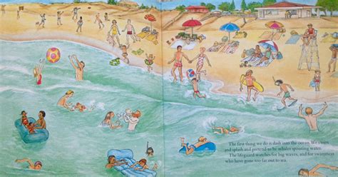 Everything Childrens Literature A Day At The Beach