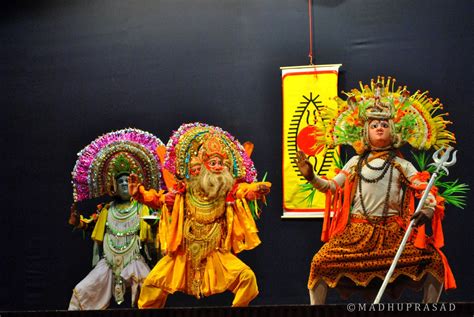 Photographs Chhau Dance West Bengal