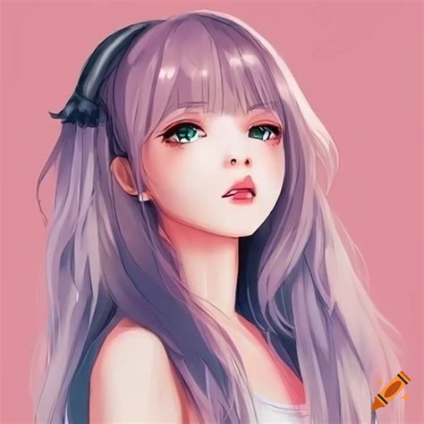 Kawaii Anime Girl Illustration
