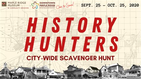 History Hunters Maple Ridge Museum