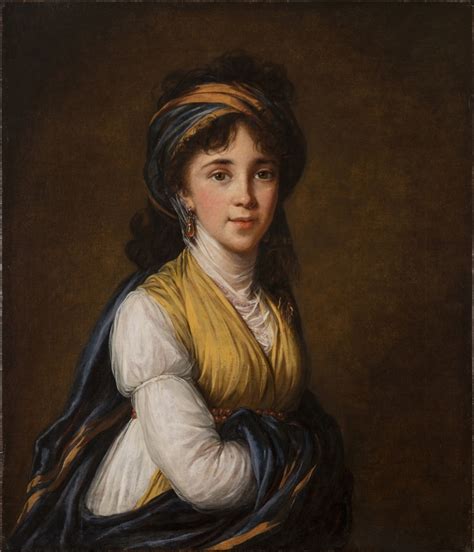 Portrait Of Princess Belozersky Elisabeth Louise Vig E Lebrun