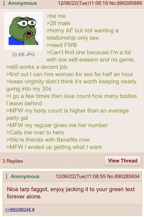 Anon Knows A Prostitute R Greentext Greentext Stories Know Your Meme