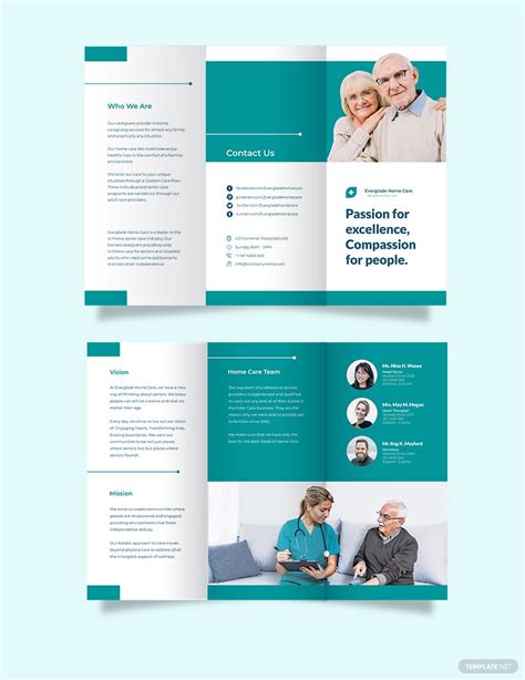 24 Home Care Brochure Templates Samples Examples Formats