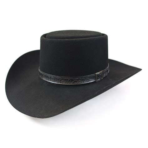 Stetson Alcalas Western Wear 4x Black Revenger Buffalo Wool Hat