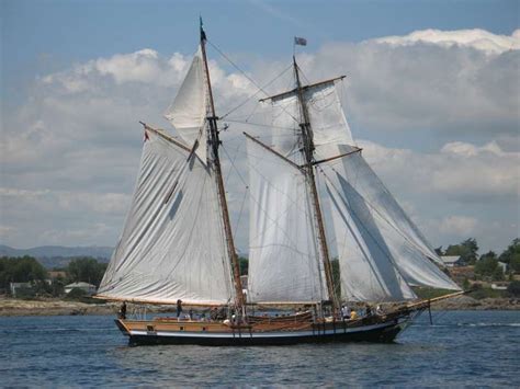 Pacific Swift Is A Two Masted Topsail Schooner She Was Built On 1985