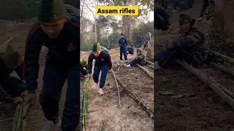 Ssc Gd Assam Rifles Training Par Working Shorts Viral Army Assam