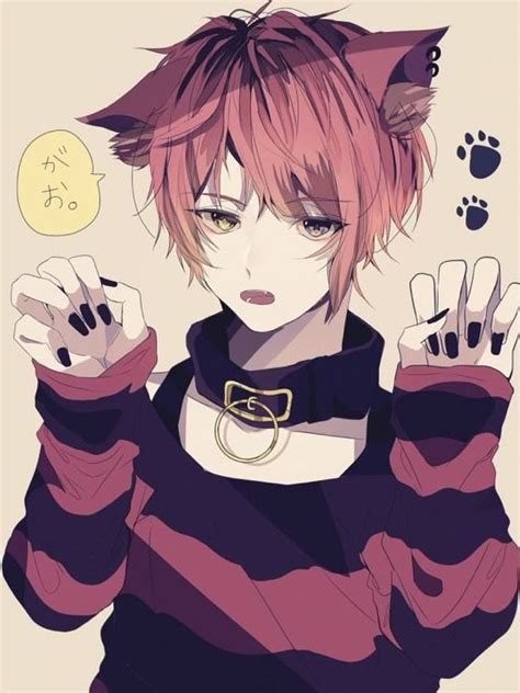 Pin By Andra Zegheru On Neko Anime Cat Boy Anime Neko Neko Girl