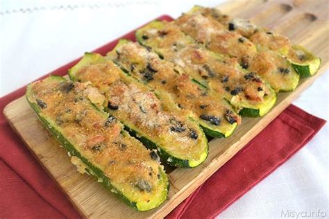Ricetta veloce zucchine ripiene di carne,quick recipe zucchini stuffed with meat,釀肉快速食譜西葫蘆 ,courgette recette rapide. Ricetta zucchine ripiene - Misya.info