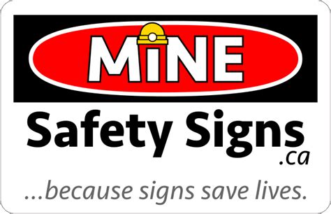 Mine Safety Signs Logo Mine Safety Signs