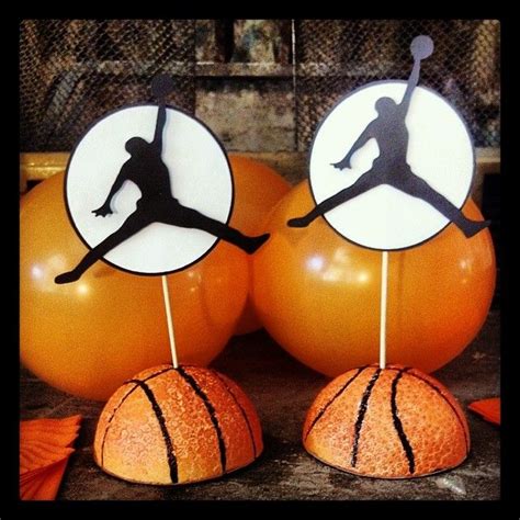 Basketball Mini Centerpiece Basketball Party Basketball Theme Party