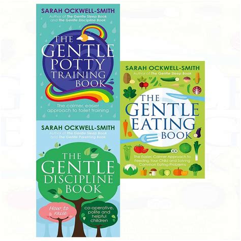 Gentle Potty Training Discipline Eating 3 Books Collection Set By