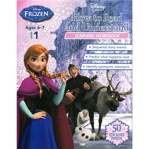 Disney Learning Frozen Level 1 How To Read And Understand Learning