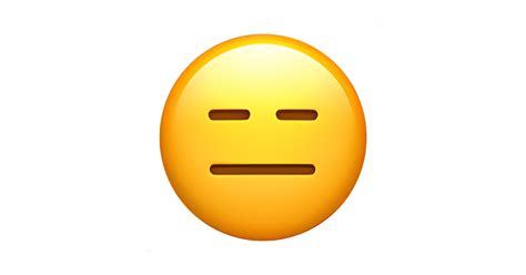 😑 Ausdrucksloses Gesicht Emoji — Bedeutung Kopieren Und Einfügen