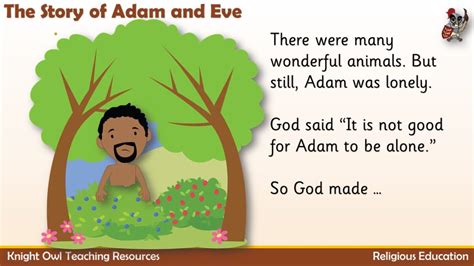 The Story Of Adam And Eve