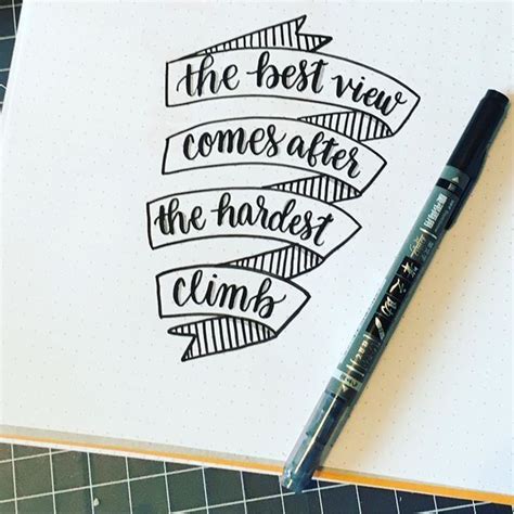 70 Inspirational Calligraphy Quotes For Your Bullet Journal Tipografi