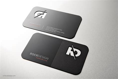 Maybe you would like to learn more about one of these? Modern Metal Business Card Design