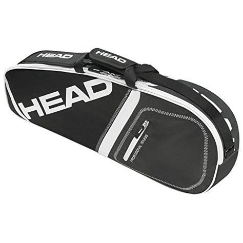 Head Core 3 Racquet Pro Bag Black One Size Head Racquet Bag Tennis