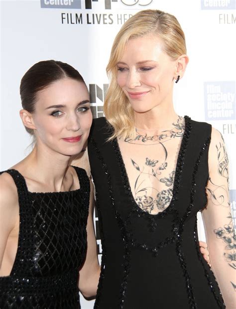 Rooney Mara And Cate Blanchett Rooney Mara Carol Cate Blanchett Carol Pretty People Beautiful