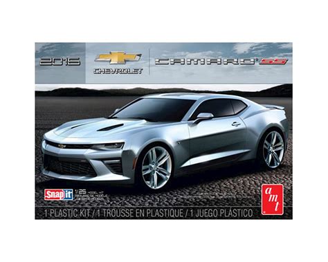 Amt 2016 Chevy Camaro Ss Snap It 125 Model Kit Black Amt982 Toys