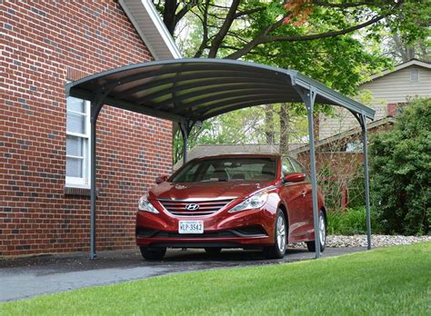 We offer 3 different roof styles in 14 stylish colors. Carport freistehend ALU Polycarbonat Auto Unterstand ...