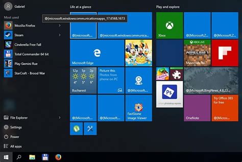 Start Menu Iconsapps Missing Solved Windows 10 Forums