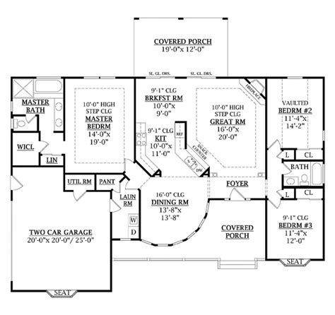 One Level House Plans With No Basement Unique E Level House Plans With