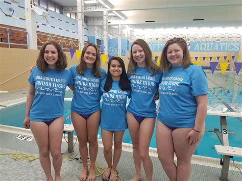 Affton Swim Team On Twitter Getting Ready To Celebrate These 5 Amazing Girls At Senior Night