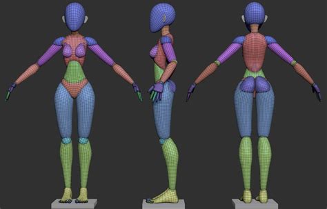 Complete Workflow For Creating A Stylized 3d Female Action Character