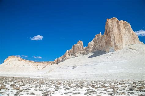 Picturesque Chalk Landscapes Of Boszhira · Kazakhstan Travel And
