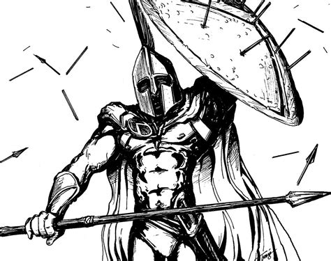 Browse the largest collection of coloring pages only and print any coloring page for kids or adults. Spartan Soldier - 300 original by angelfire7508 on DeviantArt
