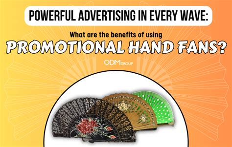 Promotional Hand Fans The Perfect Blend Of Style And Functionality