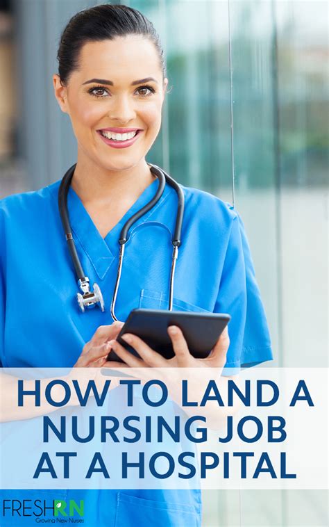 How To Land A Nursing Job At A Hospital If You Just Graduated From