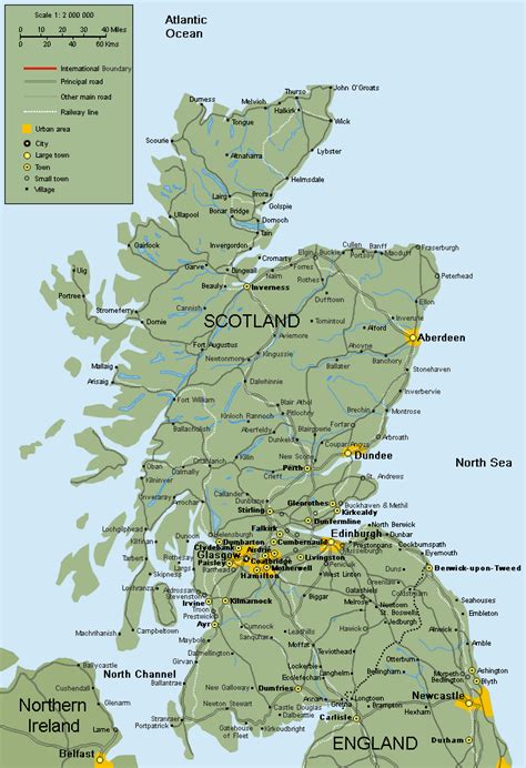 Map Of Scotland Scotland Map Scotland History Scotland