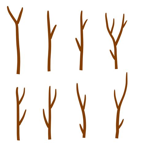 Stick Tree Drawing
