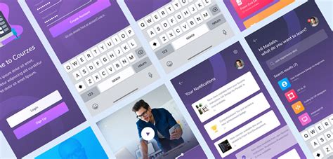 Phosphor is a free figma icon set that will solve all your icon needs. Online Course App Figma Template - FigmaCrush.com