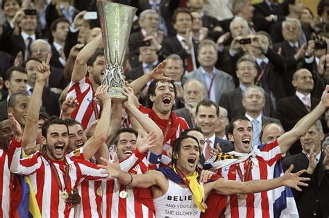 The uefa europa league, formerly the uefa cup, is an association football competition established in 1971 by uefa. Atletico Madrid Thrashes Marseille 3 Nil To Lift Europa ...