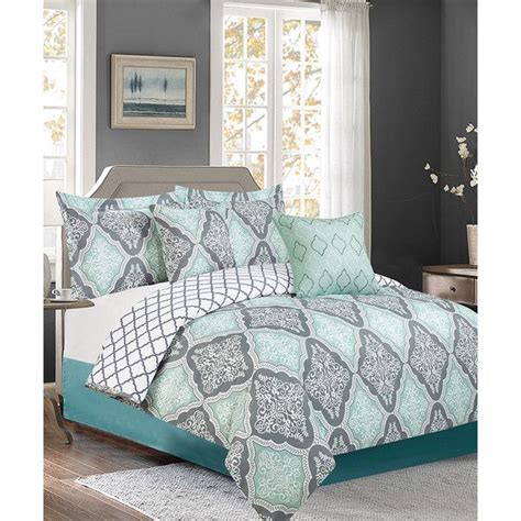 Chd Textiles Mineral Katia Five Piece Comforter Set 48 Liked On