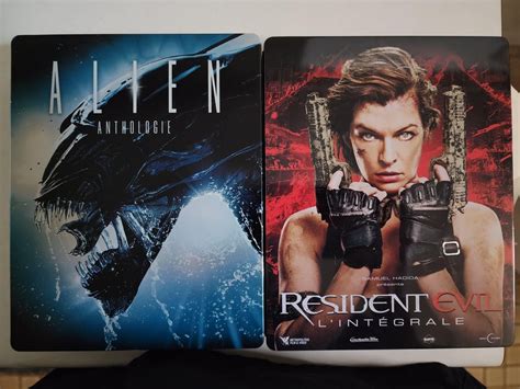 Alien Anthology And Resident Evil 4k Collection Jumbo Steelbooks R