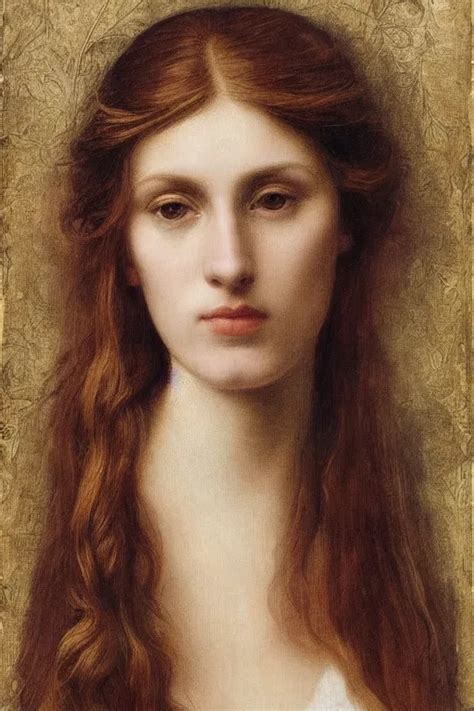 Pre Raphaelite Portrait Of A Young Beautiful Stable Diffusion Openart