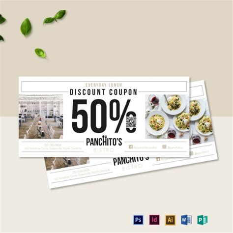 Download drive solutions coupons for free. 12+ Restaurant Food Coupon Templates - Illustrator, Word, Photoshop, InDesign, Pages, Publisher ...