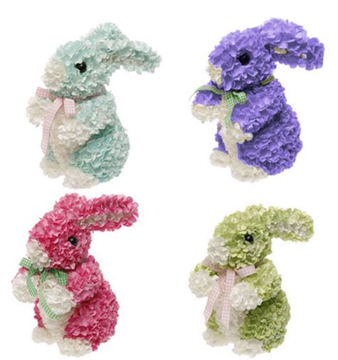 65 Hydrangea Bunnies Easter Decorations Wreath Supplies Easter Bunny