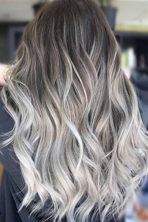 Grey Ombre Hair Ideas To Rock This Year Cabelo Grisalho Comprido