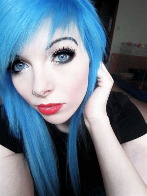 How To Dye Blue Hair Emo Hair Color Scene Hair Emo Scene Hair