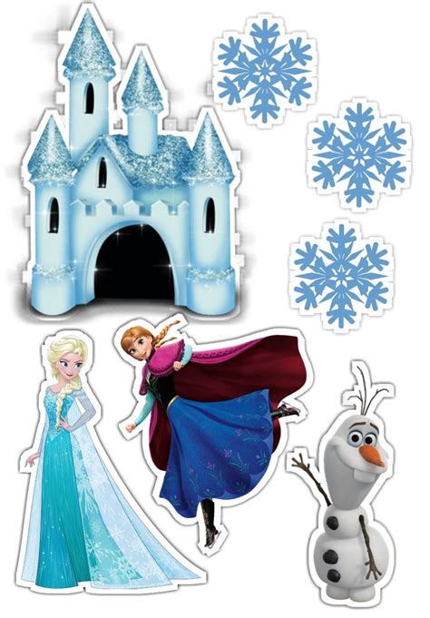 Frozen Elsa Cake Topper Elsa Cake Toppers Frozen Cupcake Toppers