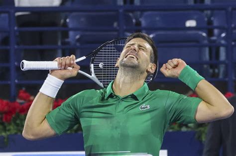 Novak Djokovic gana en Dubái en su regreso a la competición Diario El